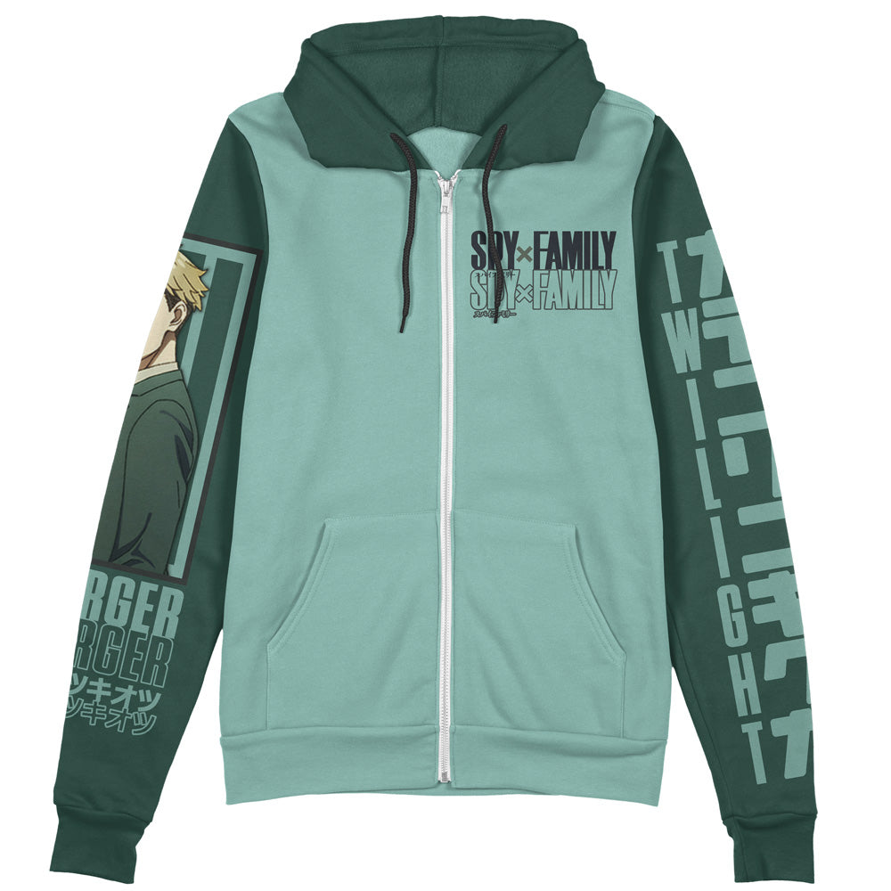 Morukai "Loid Forger Spy x Family Streetwear Zip Hoodie Jacket