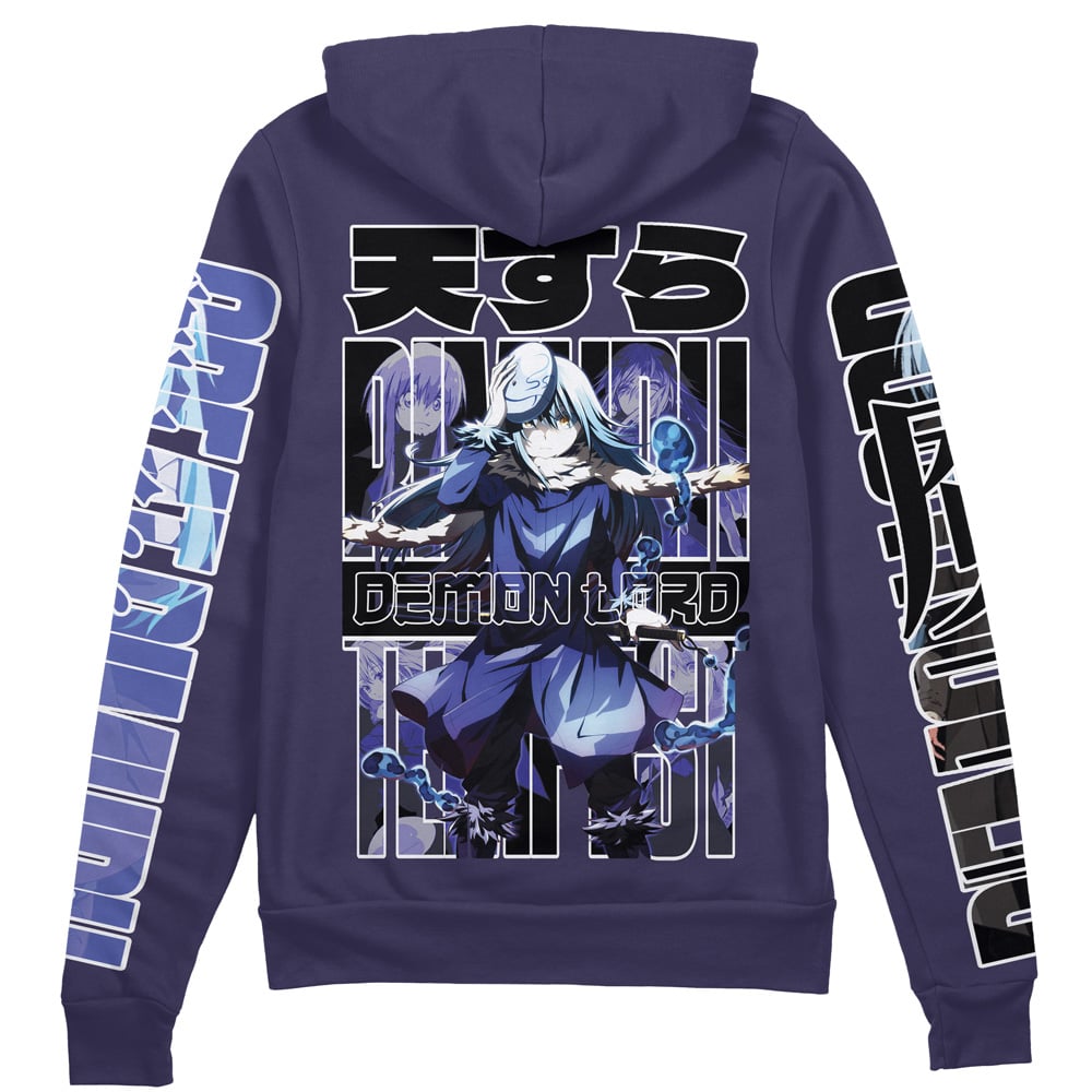 Morukai "Rimuru Tempest" That Time I got Reincarnated as a Slime Streetwear Zip Hoodie Jacket