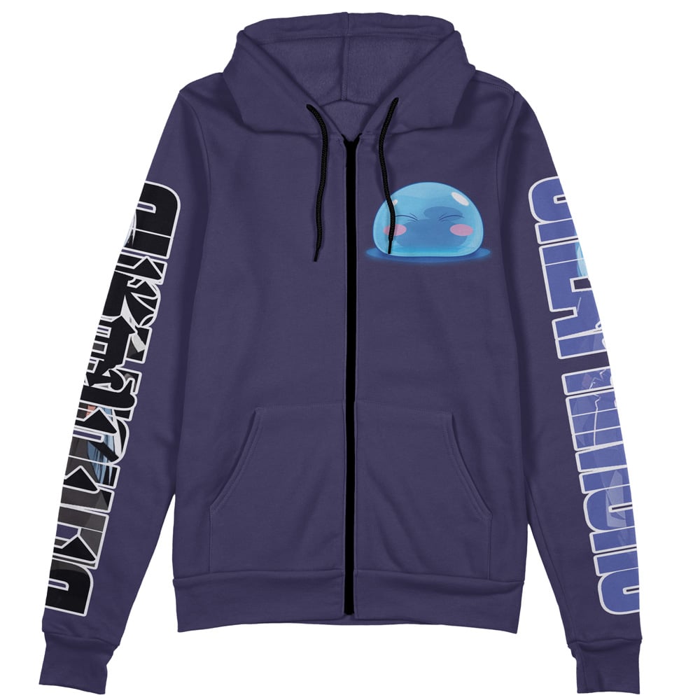 Morukai "Rimuru Tempest" That Time I got Reincarnated as a Slime Streetwear Zip Hoodie Jacket
