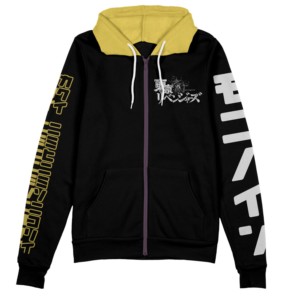 Morukai "Sano Manjiro Tokyo Revengers Streetwear Zip Hoodie Jacket
