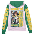 Morukai "Sato Kazuma Konosuba Streetwear Zip Hoodie Jacket