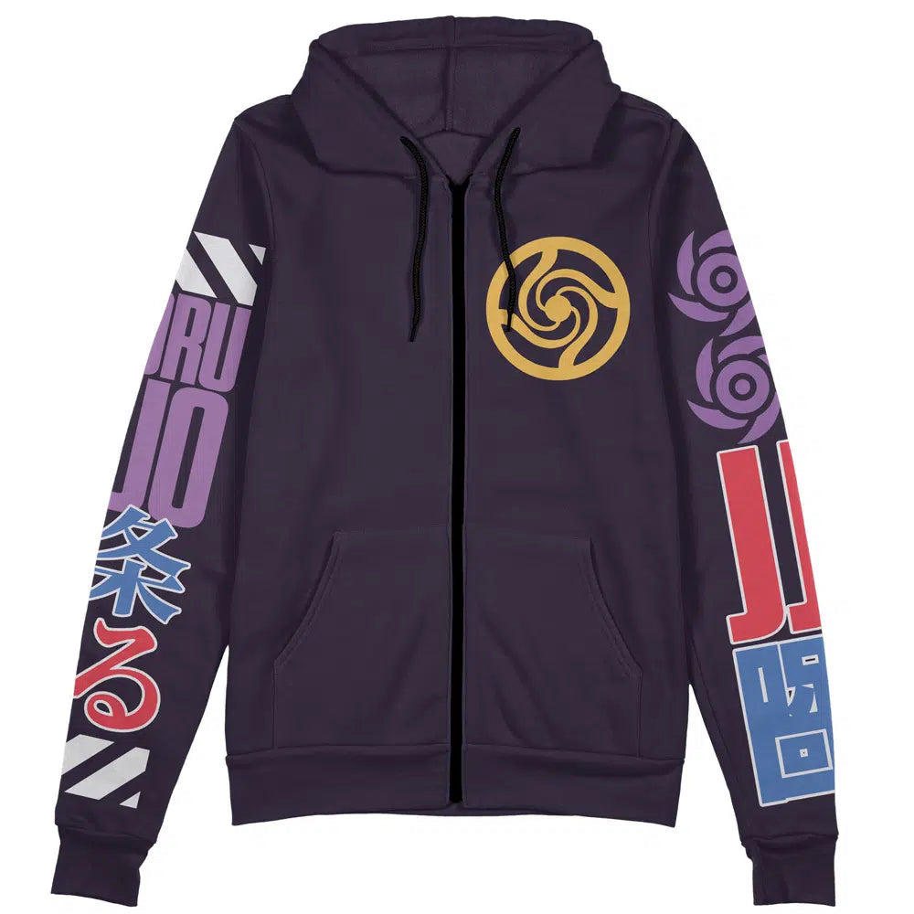 Morukai "Satoru Gojo" Jujutsu Kaisen Streetwear Zip Hoodie Jacket