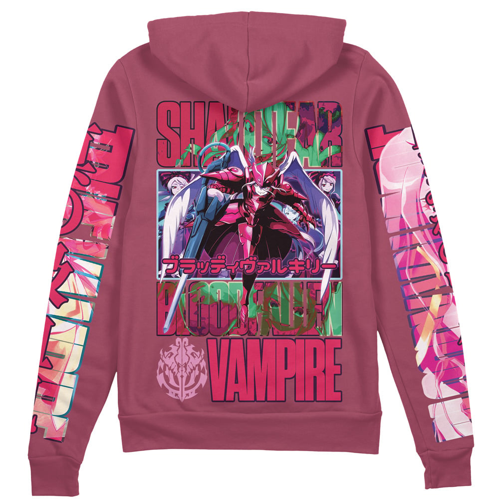 Morukai "Shalltear Bloodfallen Overlord Streetwear Zip Hoodie Jacket