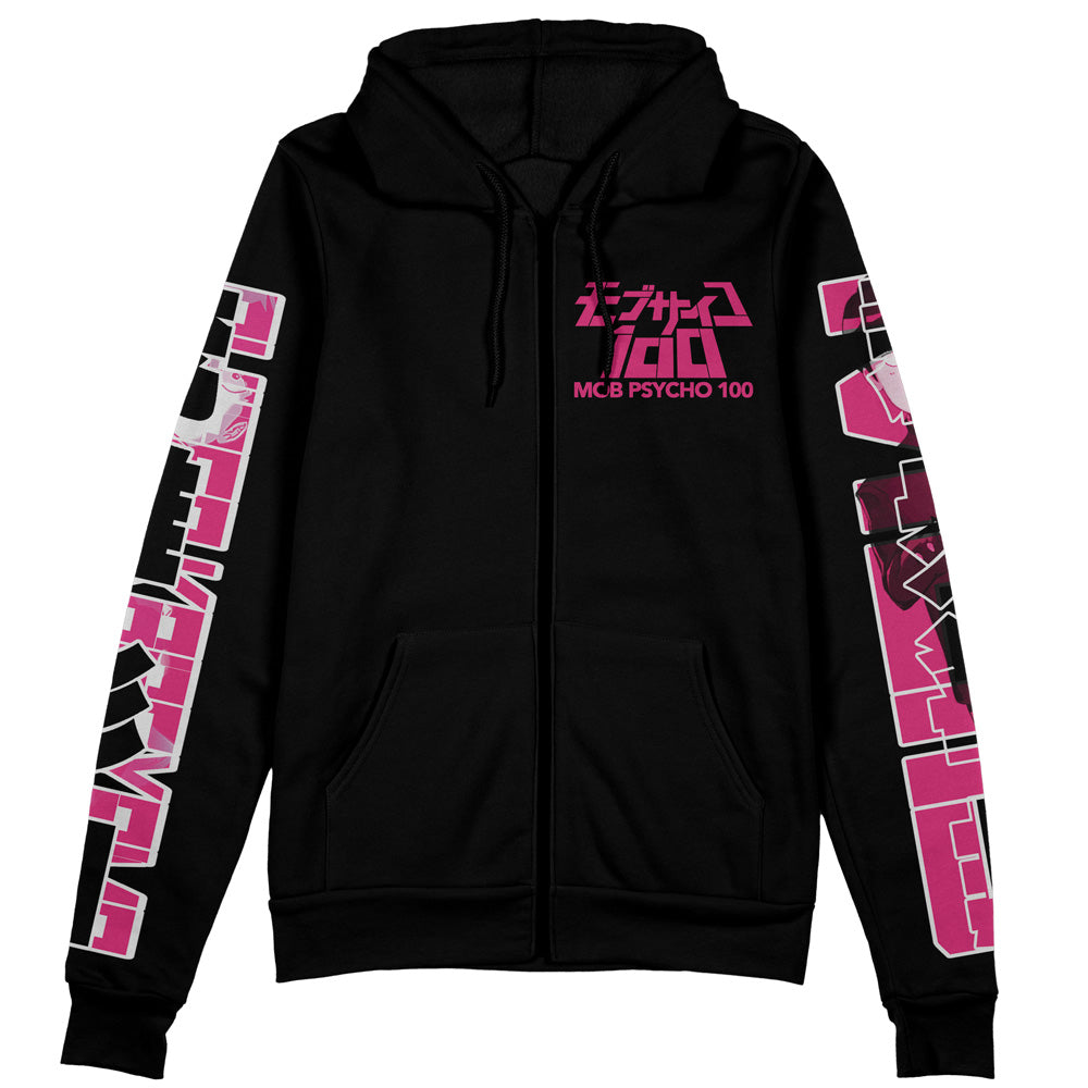 Morukai "Shigeo Kageyama Mob Psycho 100 Streetwear Zip Hoodie Jacket