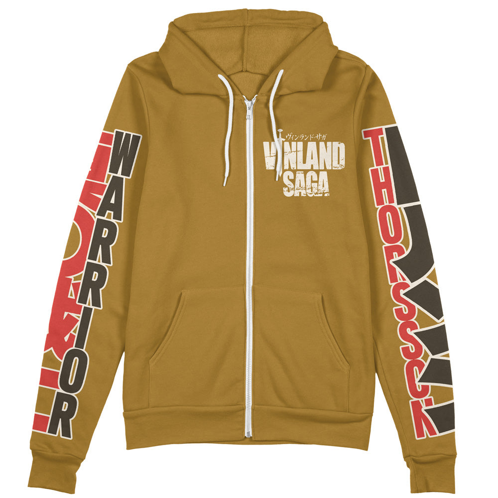 Morukai "Thorfinn Vinlad Saga Streetwear Zip Hoodie Jacket