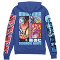 Morukai "Shoto Todoroki" My Hero Academia Streetwear Zip Hoodie Jacket