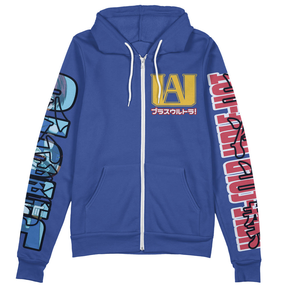 Morukai "Shoto Todoroki" My Hero Academia Streetwear Zip Hoodie Jacket