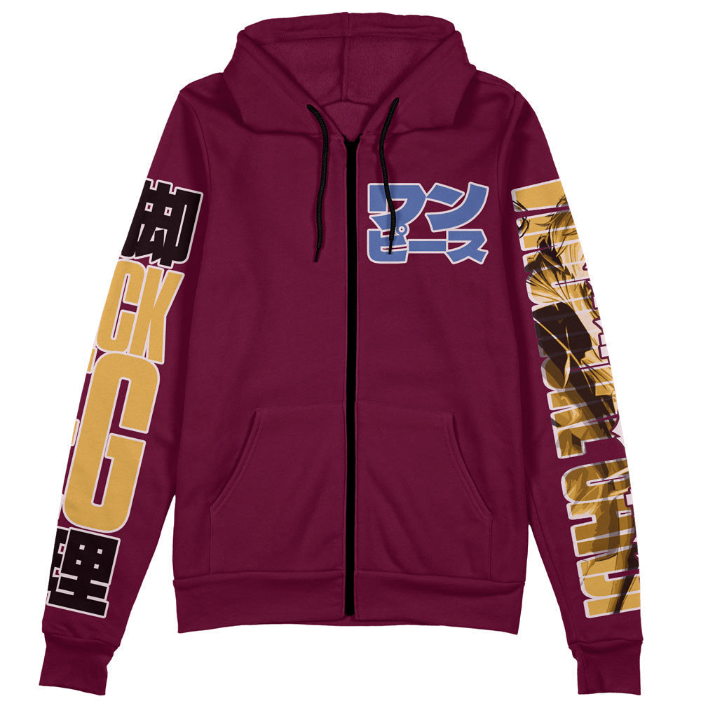 Morukai "Vinsmoke Sanji V2 One Piece Streetwear Zip Hoodie Jacket