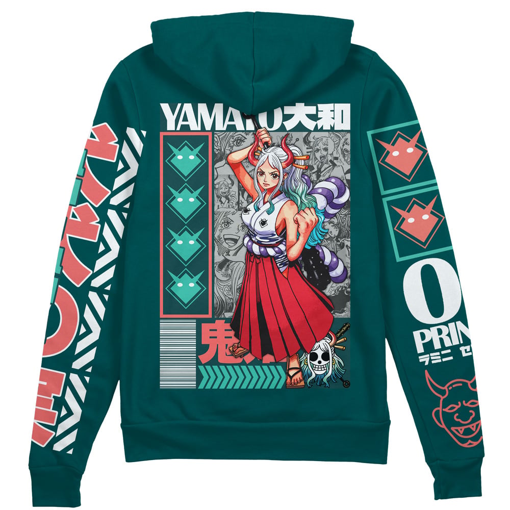 Morukai "Yamato" One Piece Streetwear Zip Hoodie Jacket