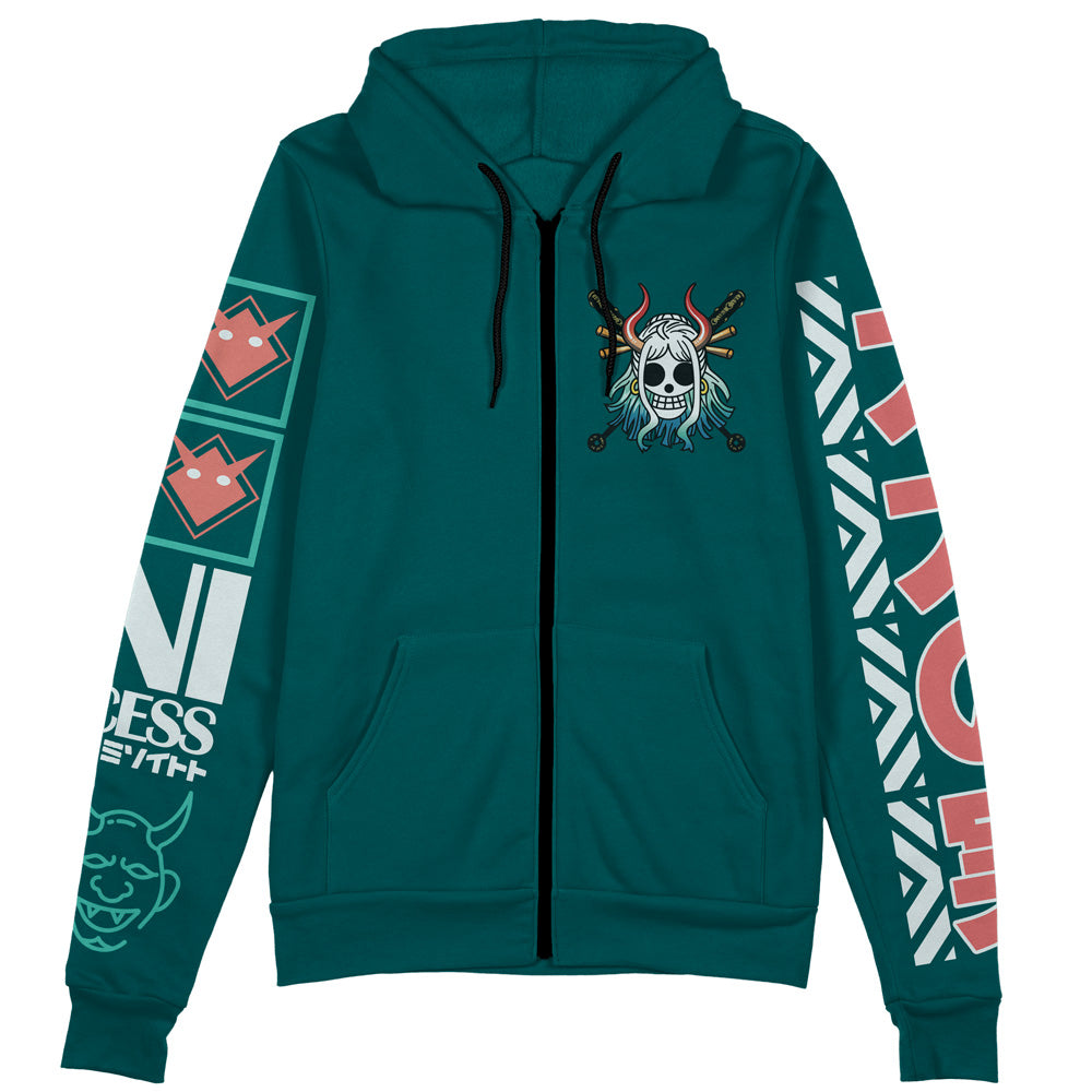 Morukai "Yamato" One Piece Streetwear Zip Hoodie Jacket