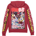 Morukai "Yoko Kurama Yuyu Hakusho Streetwear Zip Hoodie Jacket