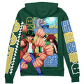 Morukai "Yusuke Urameshi V3 Yuyu Hakusho Streetwear Zip Hoodie Jacket