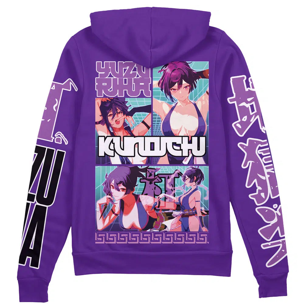 Morukai "Yuzuriha Hell Paradise Streetwear Zip Hoodie Jacket