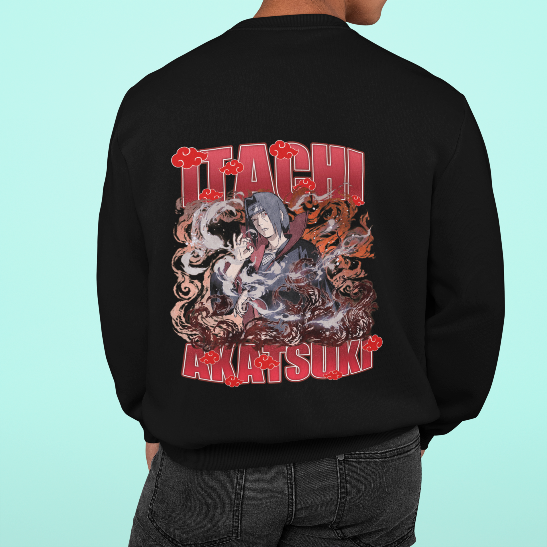 Morukai "Itachi Uchiha Akatsuki" Naruto Unisex Sweatshirt