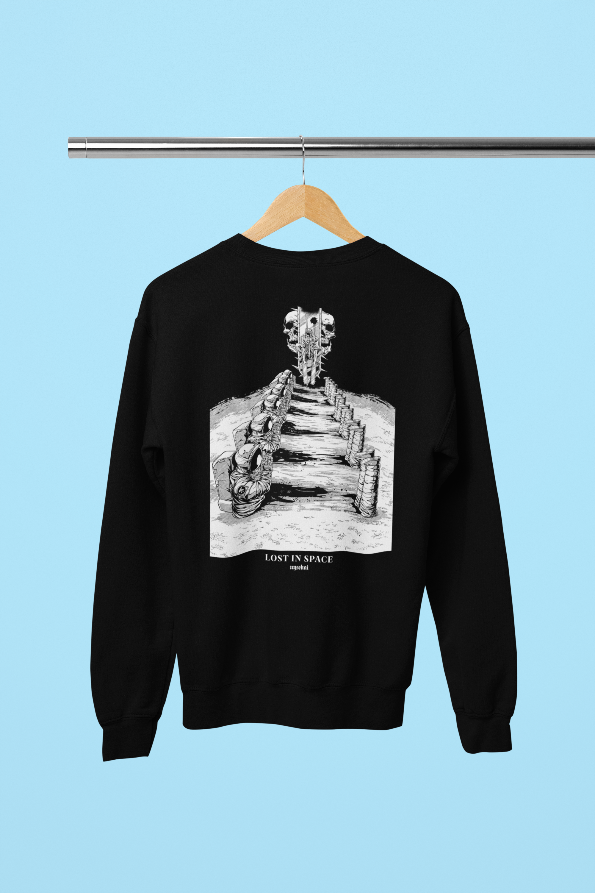 Morukai "Denji x Lost In Space" Chainsaw Man Unisex Sweatshirt