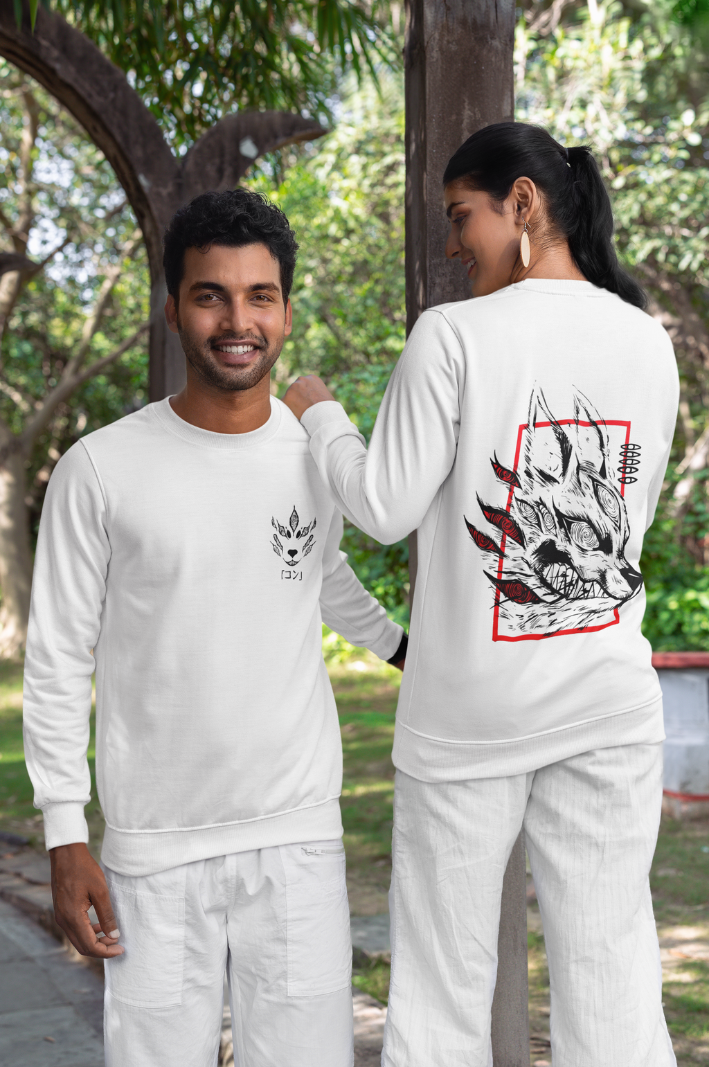 Morukai "Fox Devil" Chainsaw Man Unisex Sweatshirt
