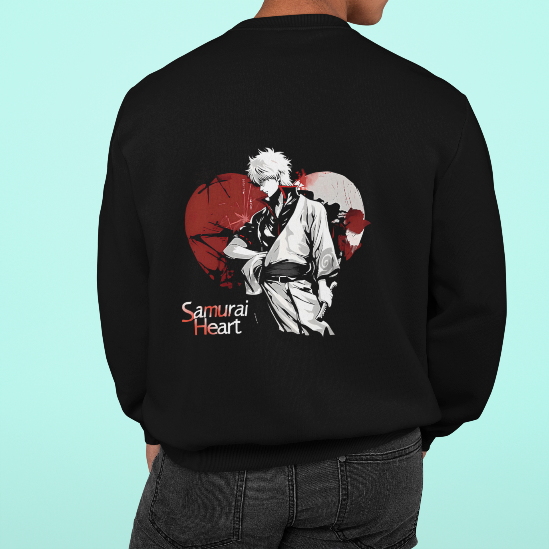Morukai "Gintoki Sakata Founder of Yorozuya" Gintama Unisex Sweatshirt