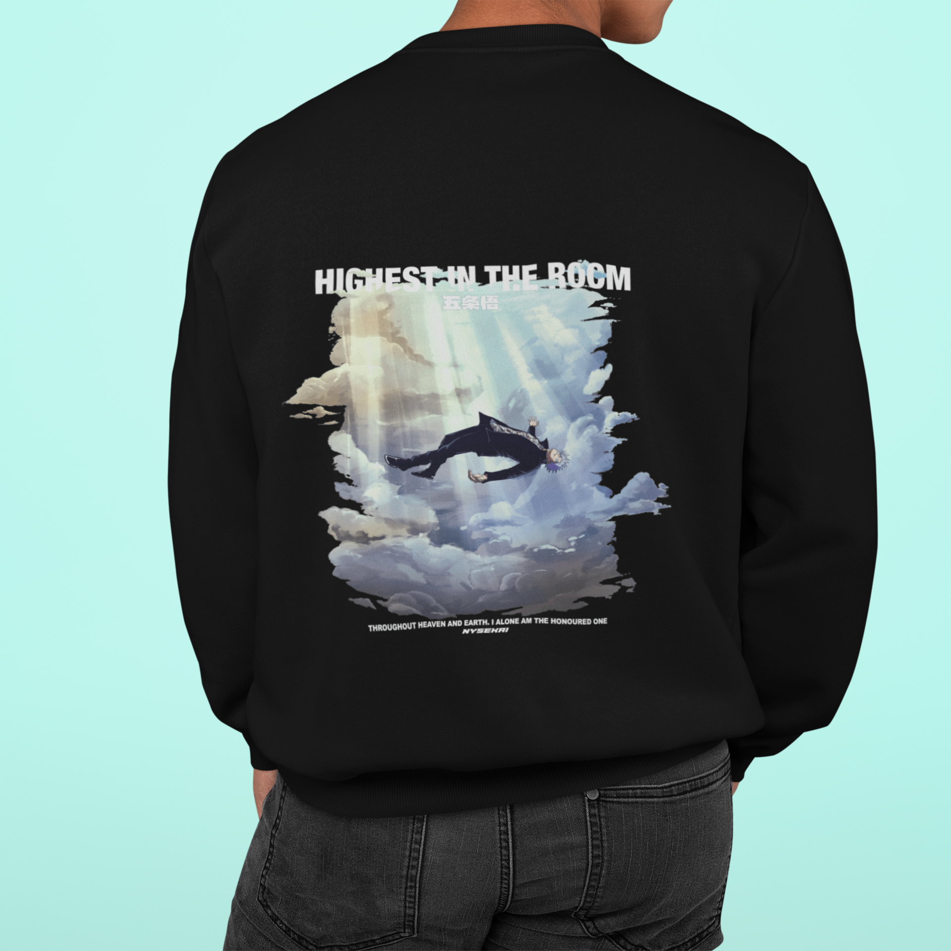 Morukai "Gojo x Highest In The Room" Jujutsu Kaisen Unisex Sweatshirt