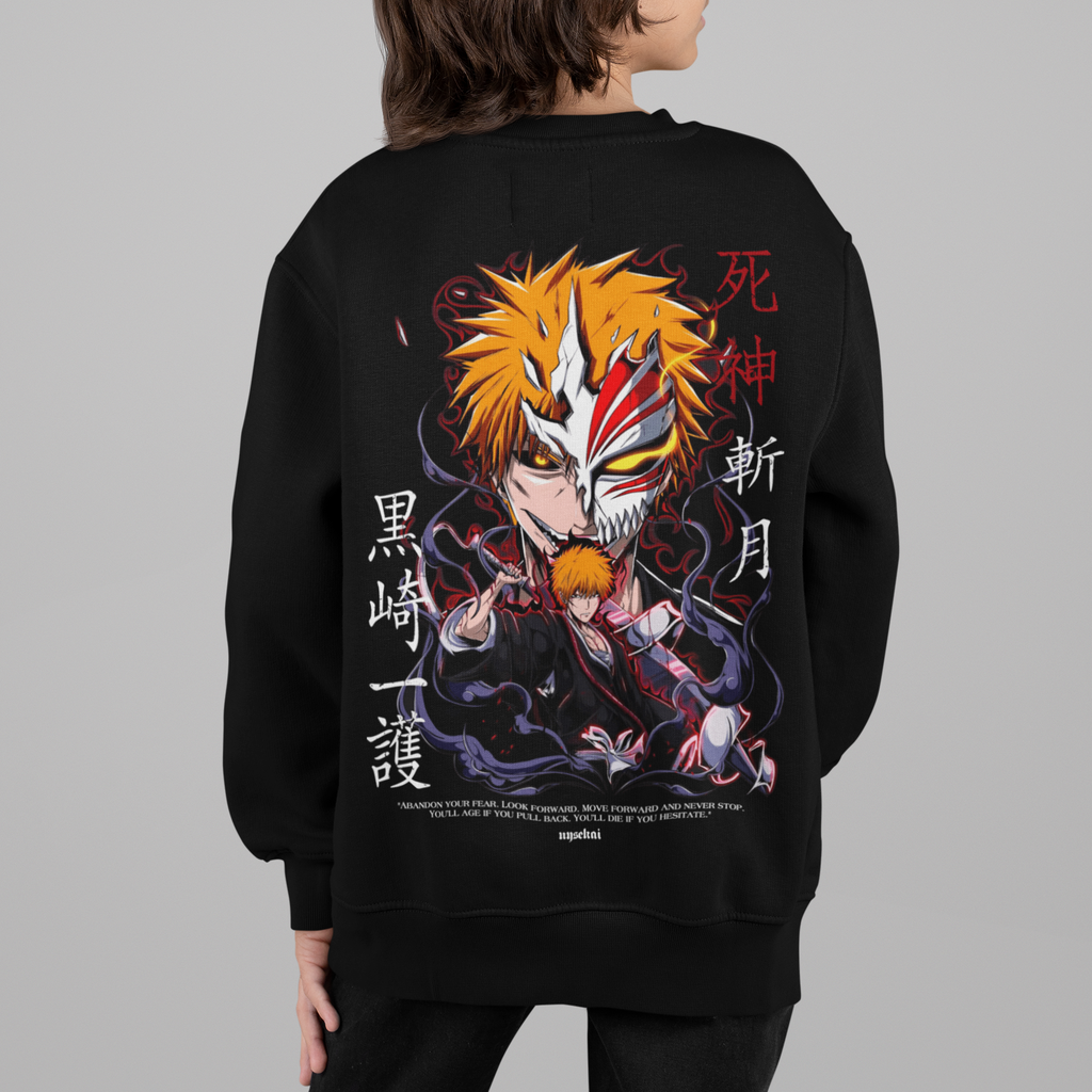 Morukai "Ichigo Kurosaki Hollow Mask" Bleach Unisex Sweatshirt