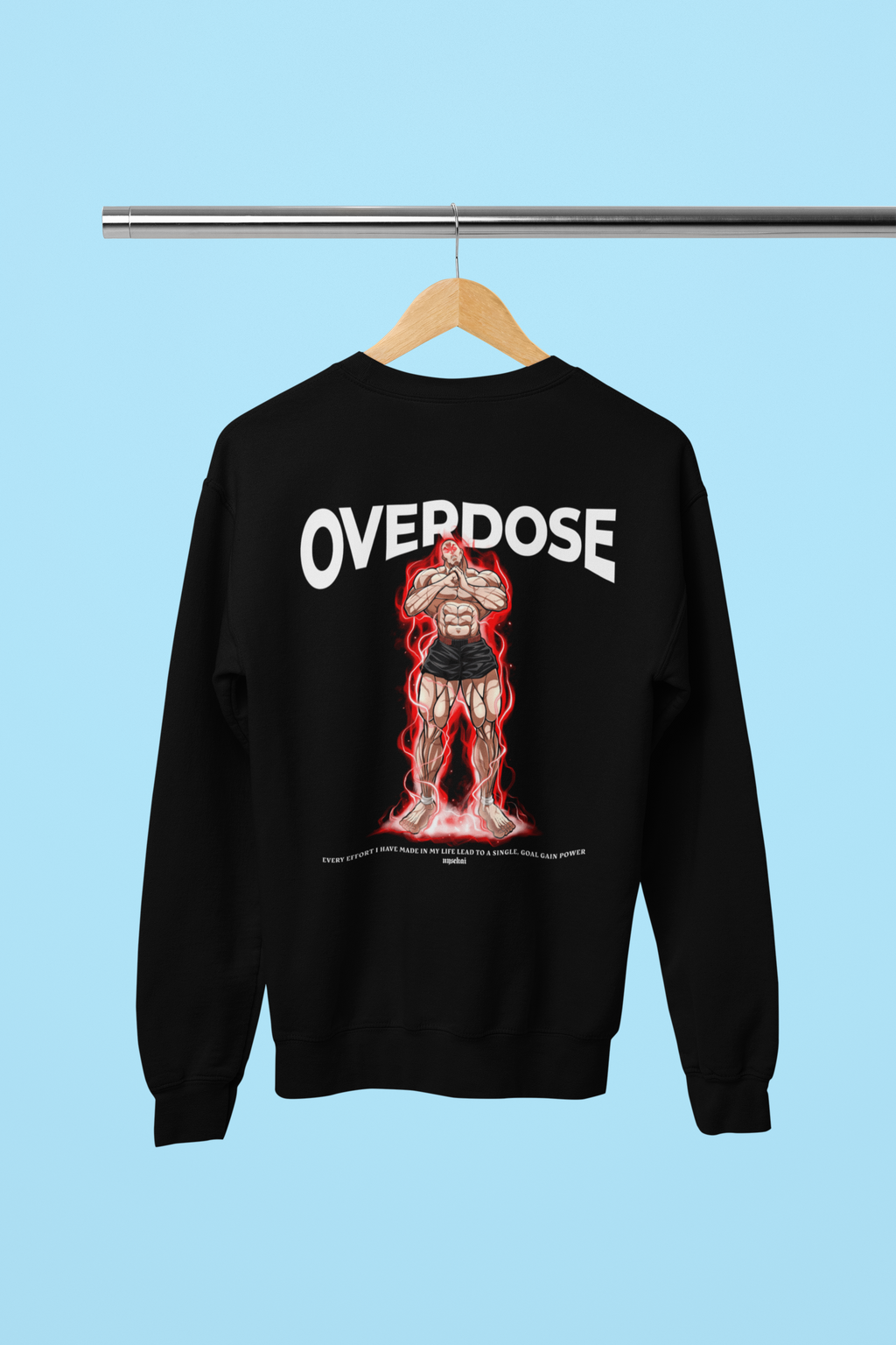 Morukai "Jack Hanma x Overdose" Baki Unisex Sweatshirt