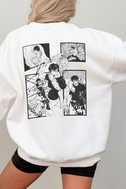 Morukai "Toji Fushiguro Tensakahoko" Jujutsu Kaisen Unisex Sweatshirt