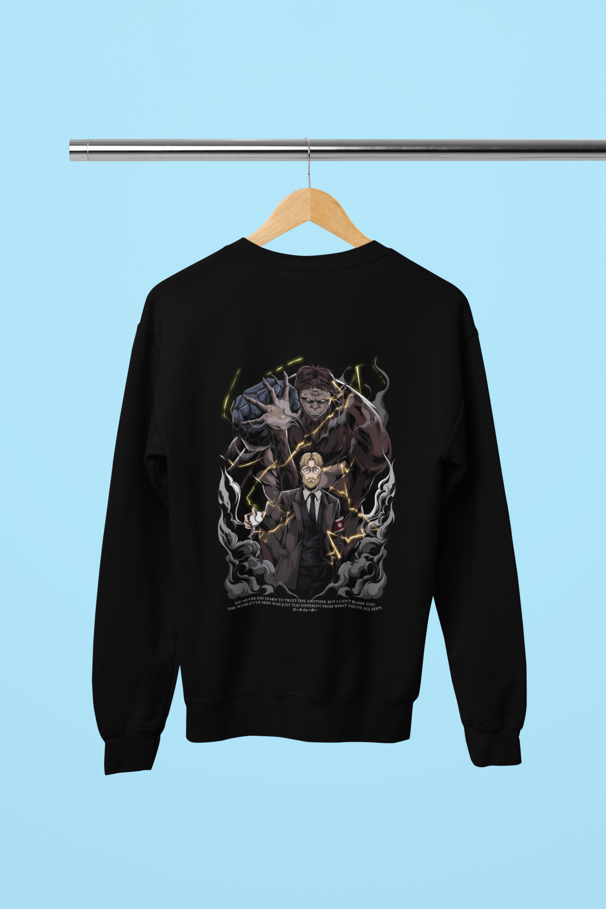 Morukai "Zeke Yeager Beast Titan" Attack on Titan Unisex Sweatshirt