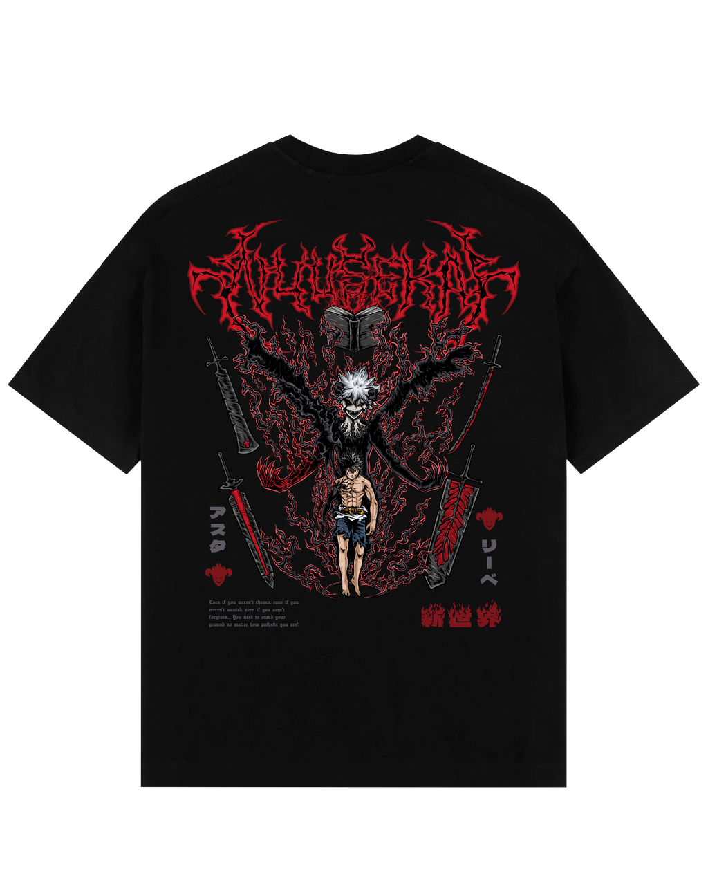 Morukai "Asta & Liebe" Black Clover Unisex T-Shirt