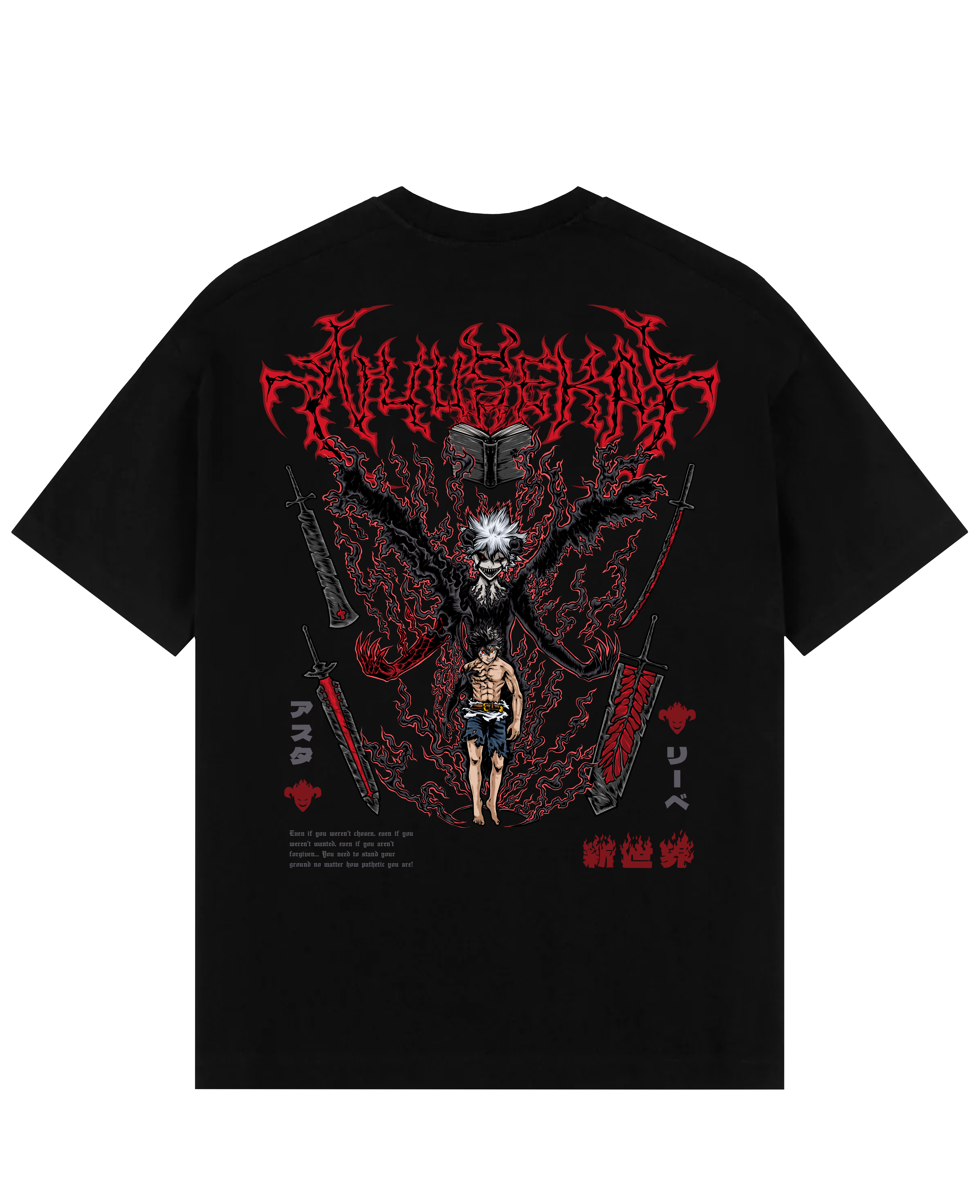 Morukai "Asta & Liebe" Black Clover Unisex T-Shirt