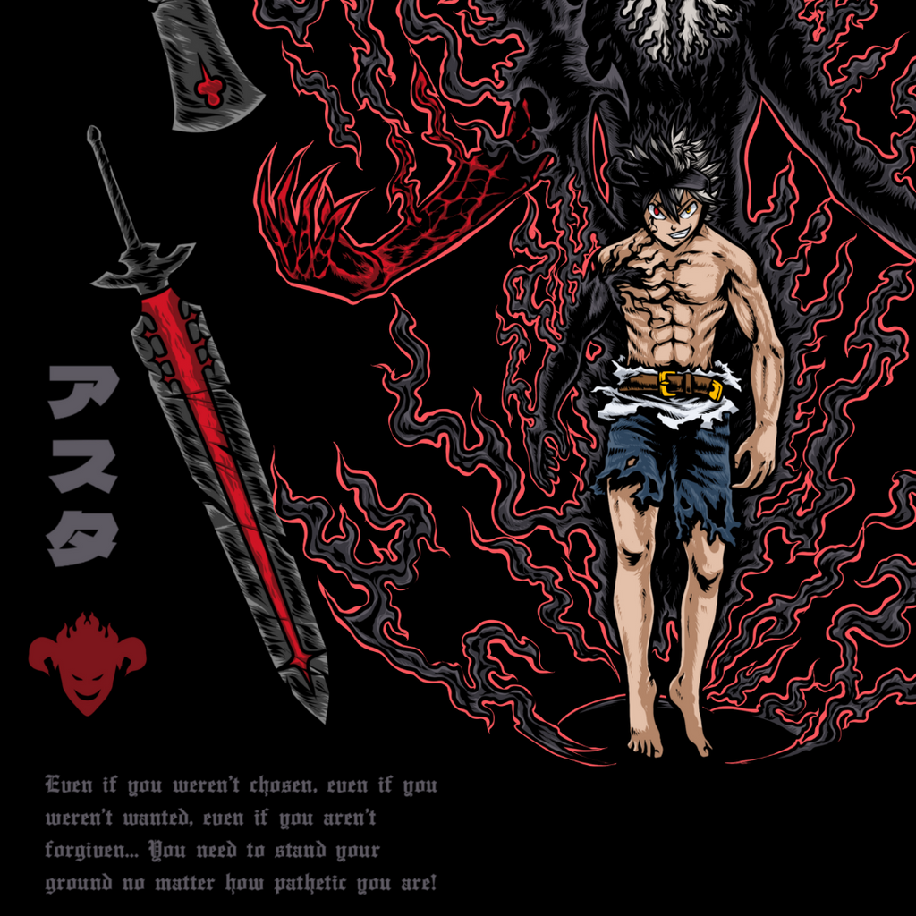 Morukai "Asta & Liebe" Black Clover Unisex T-Shirt