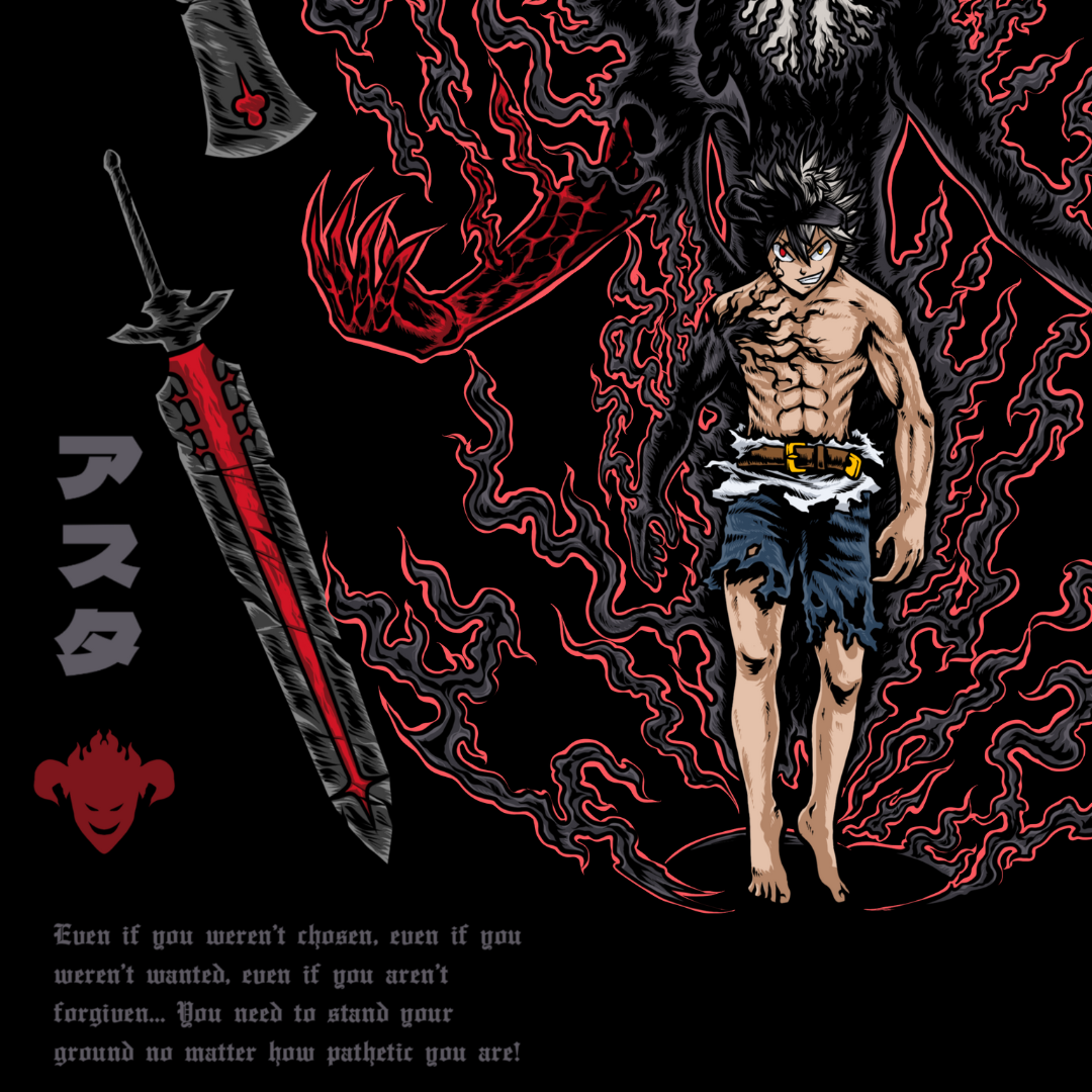 Morukai "Asta & Liebe" Black Clover Unisex T-Shirt