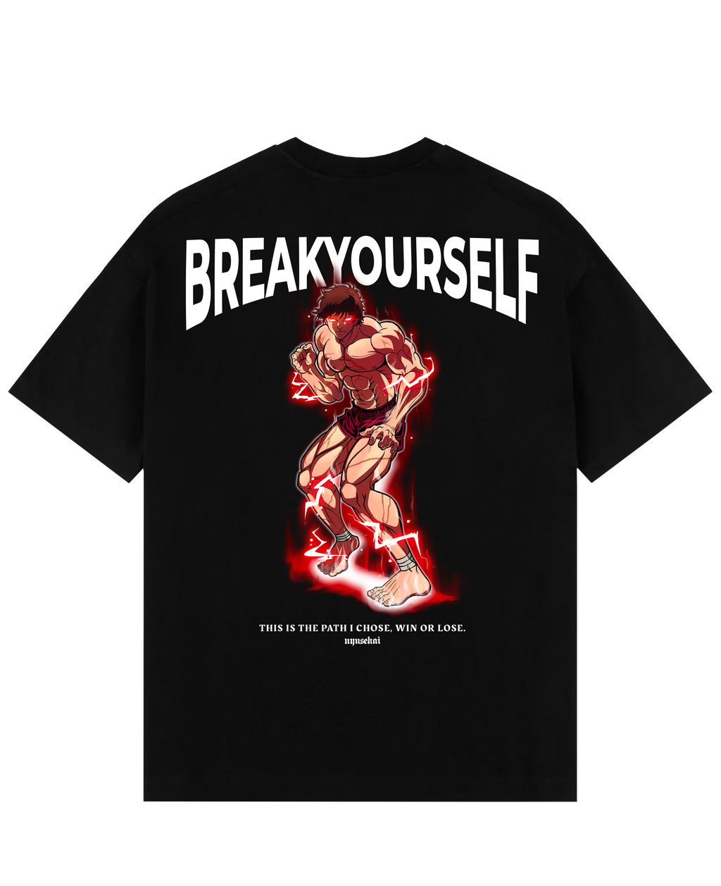 Morukai "Baki Hanma Break Yourself" Baki Unisex T-Shirt