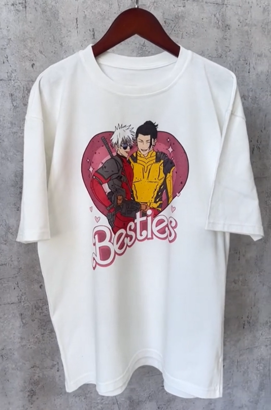 Morukai "Besties Gojo x Geto" Jujutsu Kaisen Unisex T-Shirt