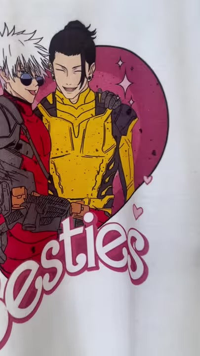 Morukai "Besties Gojo x Geto" Jujutsu Kaisen Unisex T-Shirt