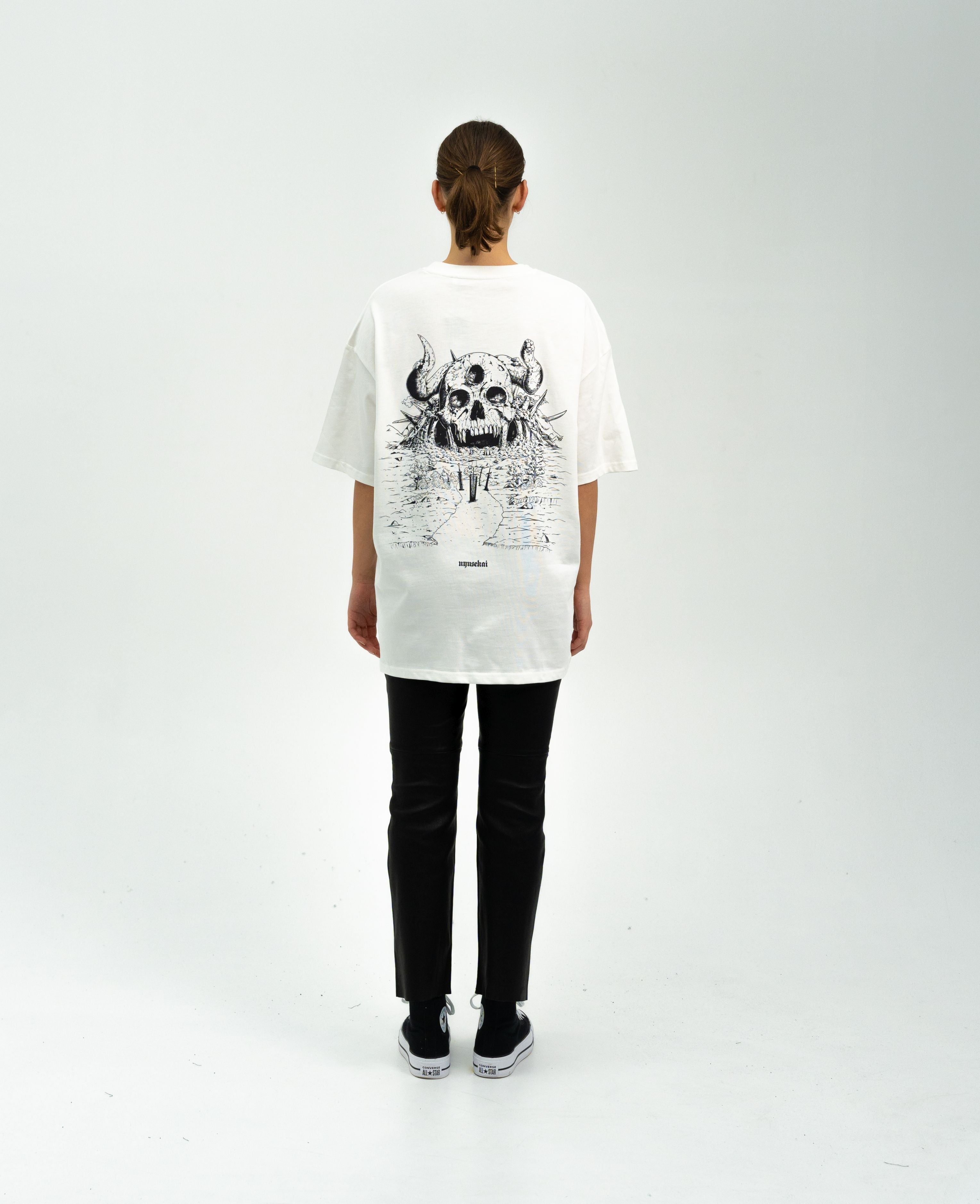 Morukai "Demon Skull - Black Clover Oversized T-Shirt