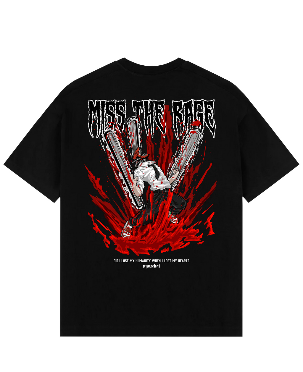 Morukai "Denji x Miss The Rage" Chainsaw Man Unisex T-Shirt