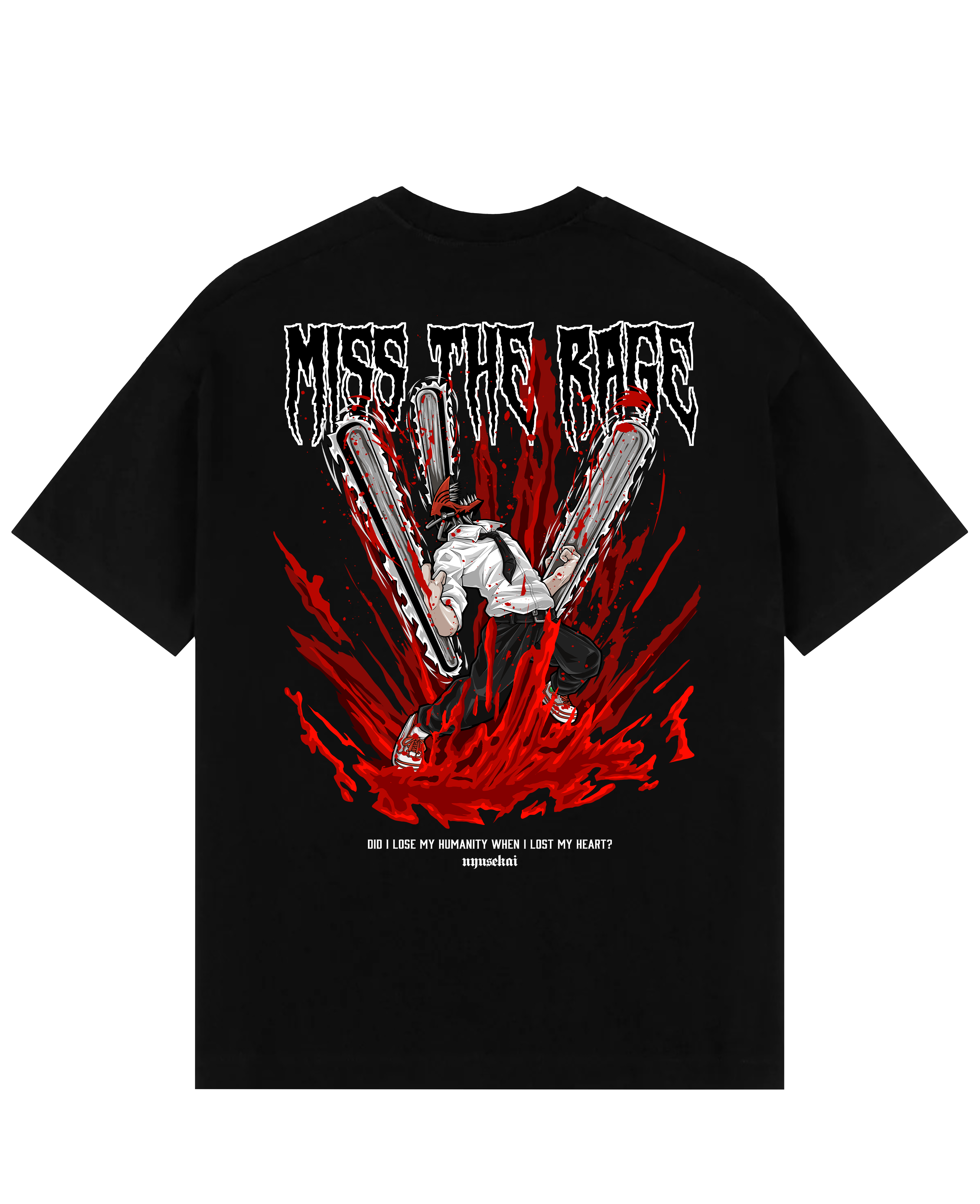 Morukai "Denji x Miss The Rage" Chainsaw Man Unisex T-Shirt