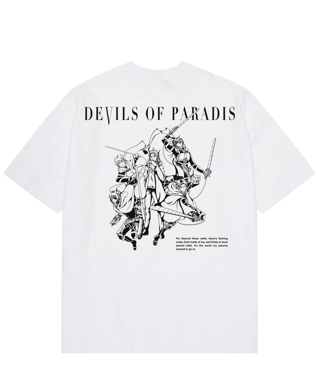 Morukai "Devil of Paradis" Attack on Titan Unisex T-Shirt