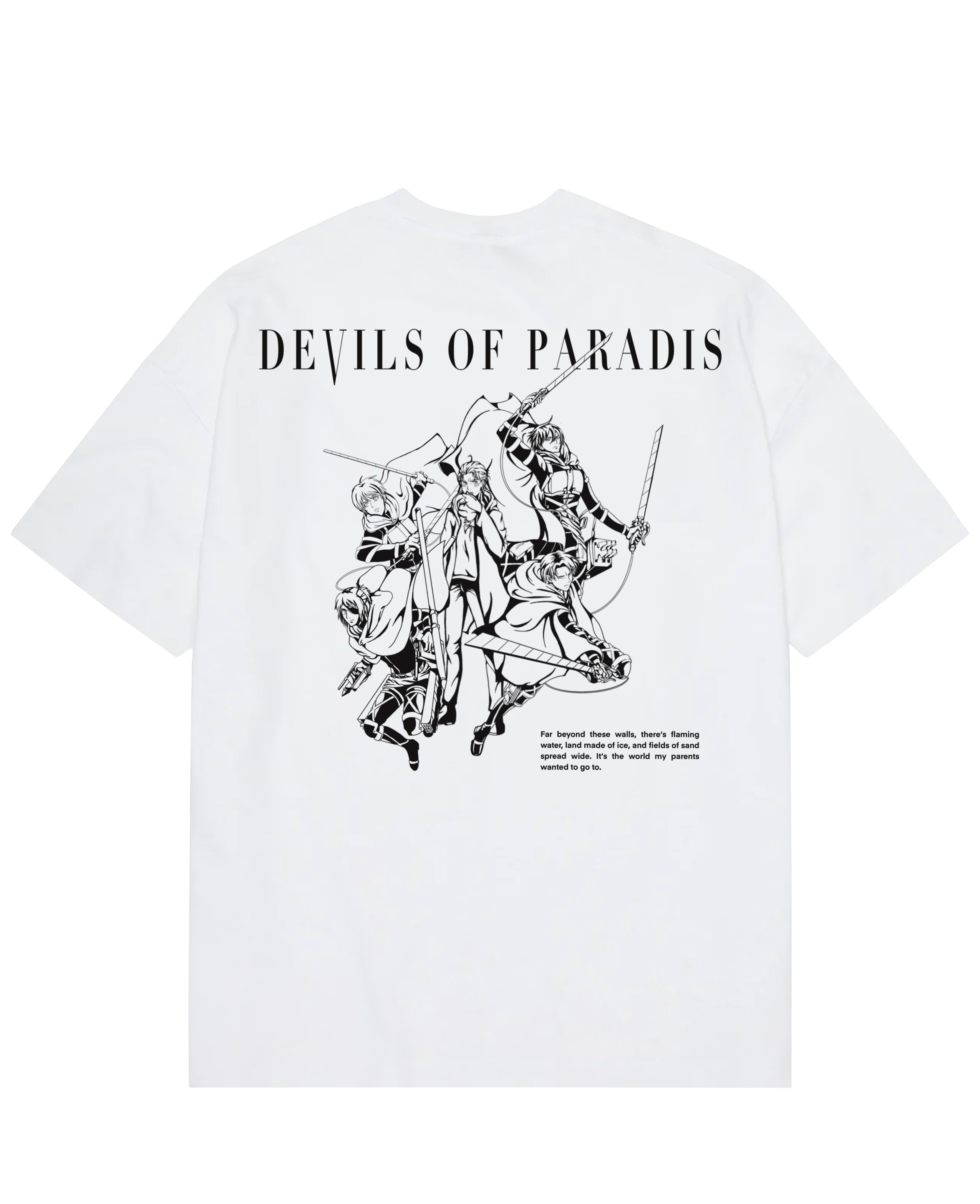 Morukai "Devil of Paradis" Attack on Titan Unisex T-Shirt