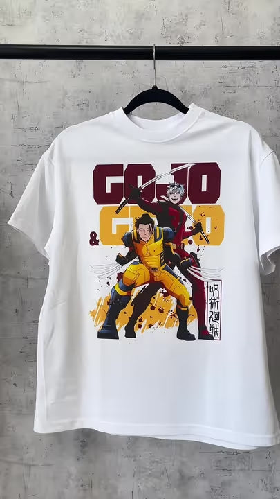 Morukai "Gojo & Geto Dynamic Duo" Jujutsu Kaisen Unisex T-Shirt