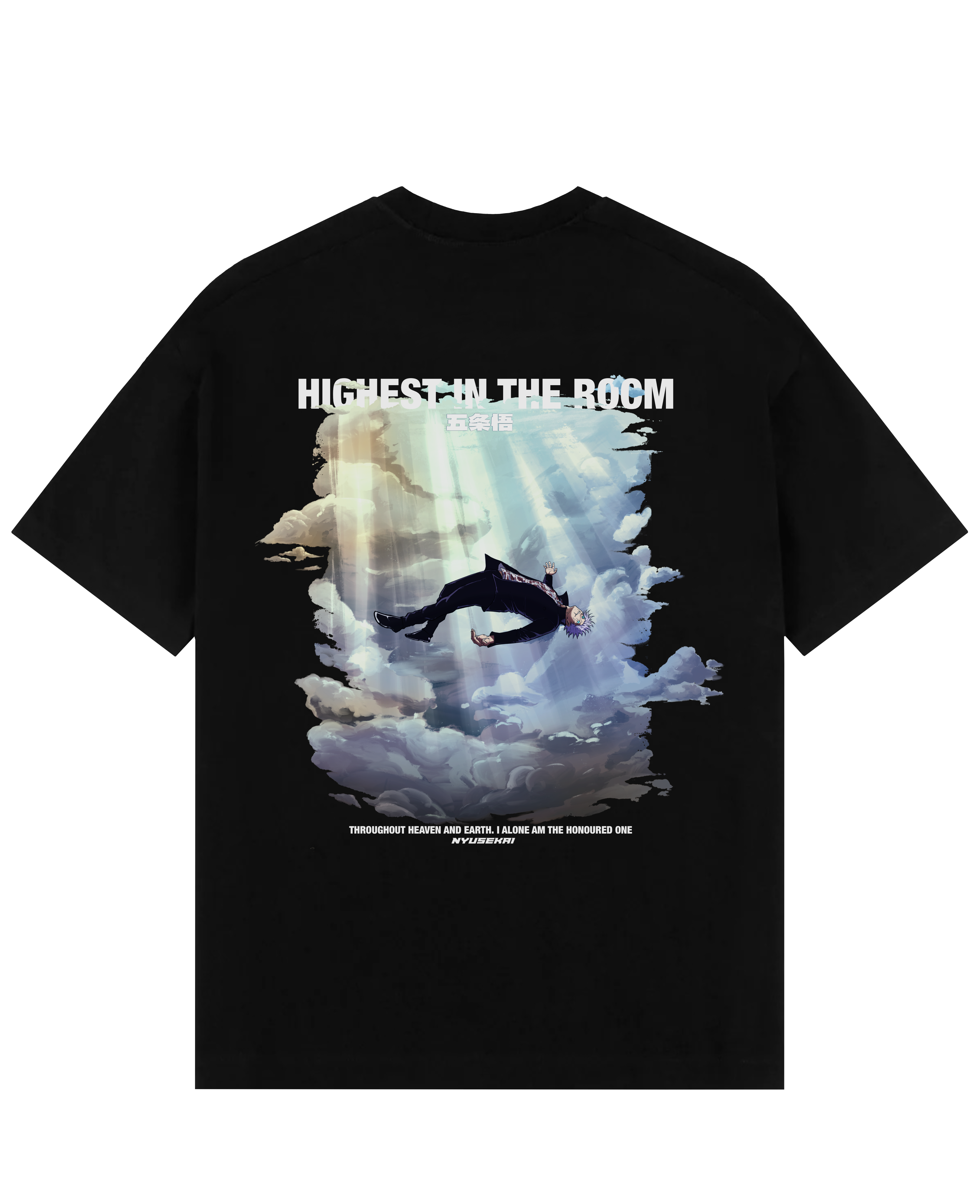 Morukai "Gojo x Highest In The Room" Jujutsu Kaisen Unisex T-Shirt