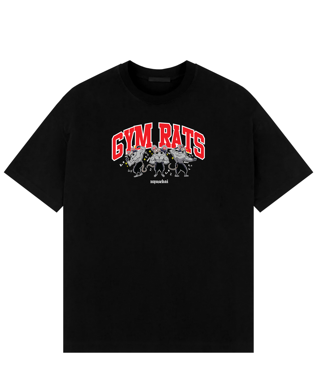 Morukai "Gym Rats - Demon Slayer Oversized T-Shirt