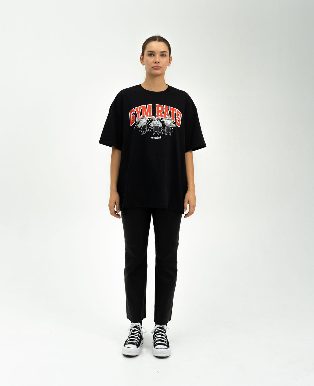 Morukai "Gym Rats - Demon Slayer Oversized T-Shirt