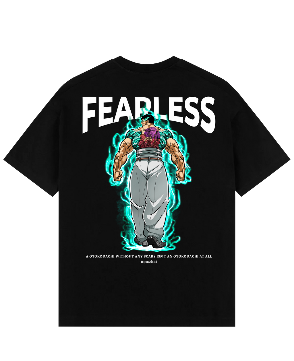 Morukai "Kaoru Hanayama x Fearless" Baki Unisex T-Shirt