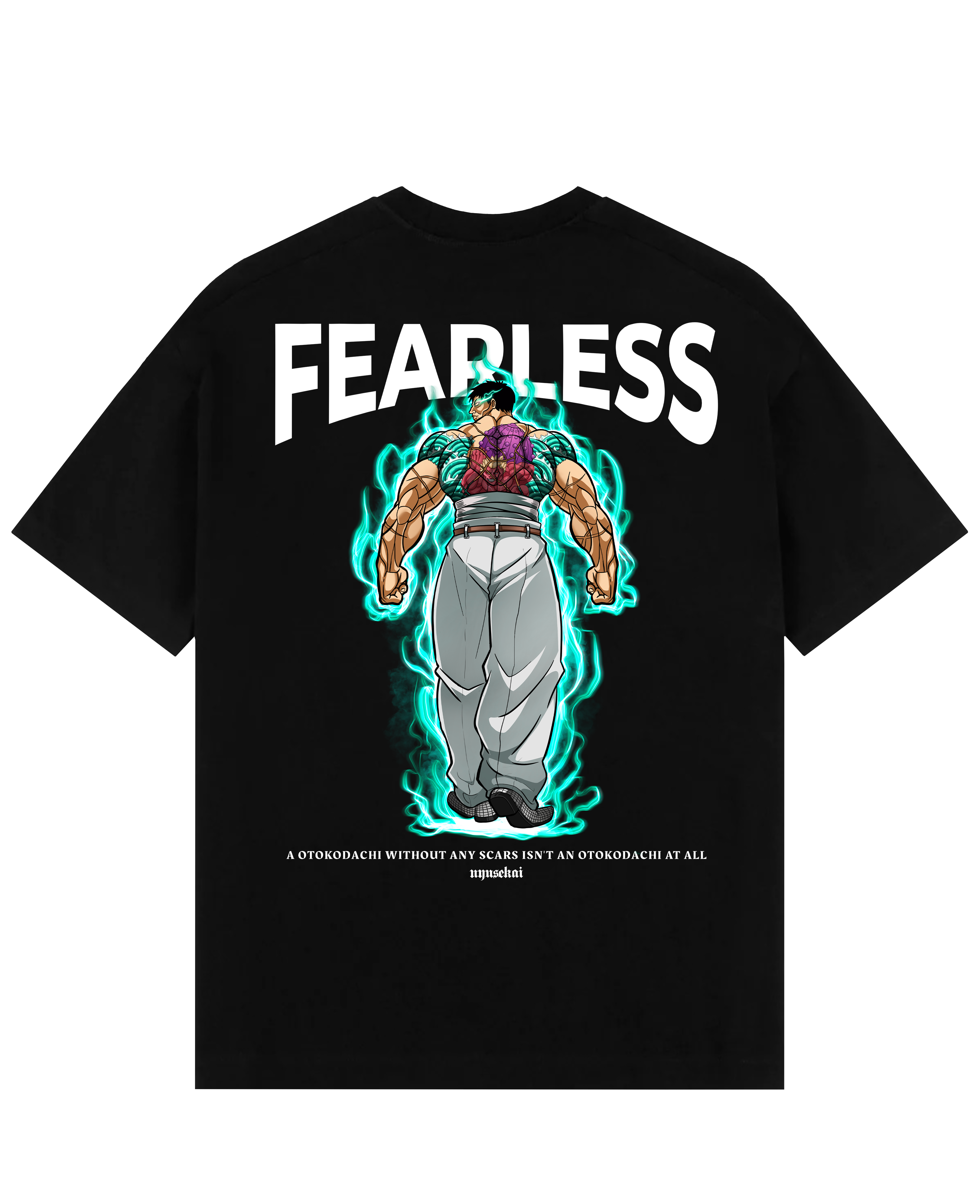 Morukai "Kaoru Hanayama x Fearless" Baki Unisex T-Shirt