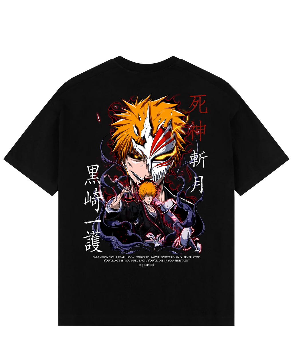 Morukai "Ichigo Kurosaki Hollow Mask" Bleach Unisex T-Shirt