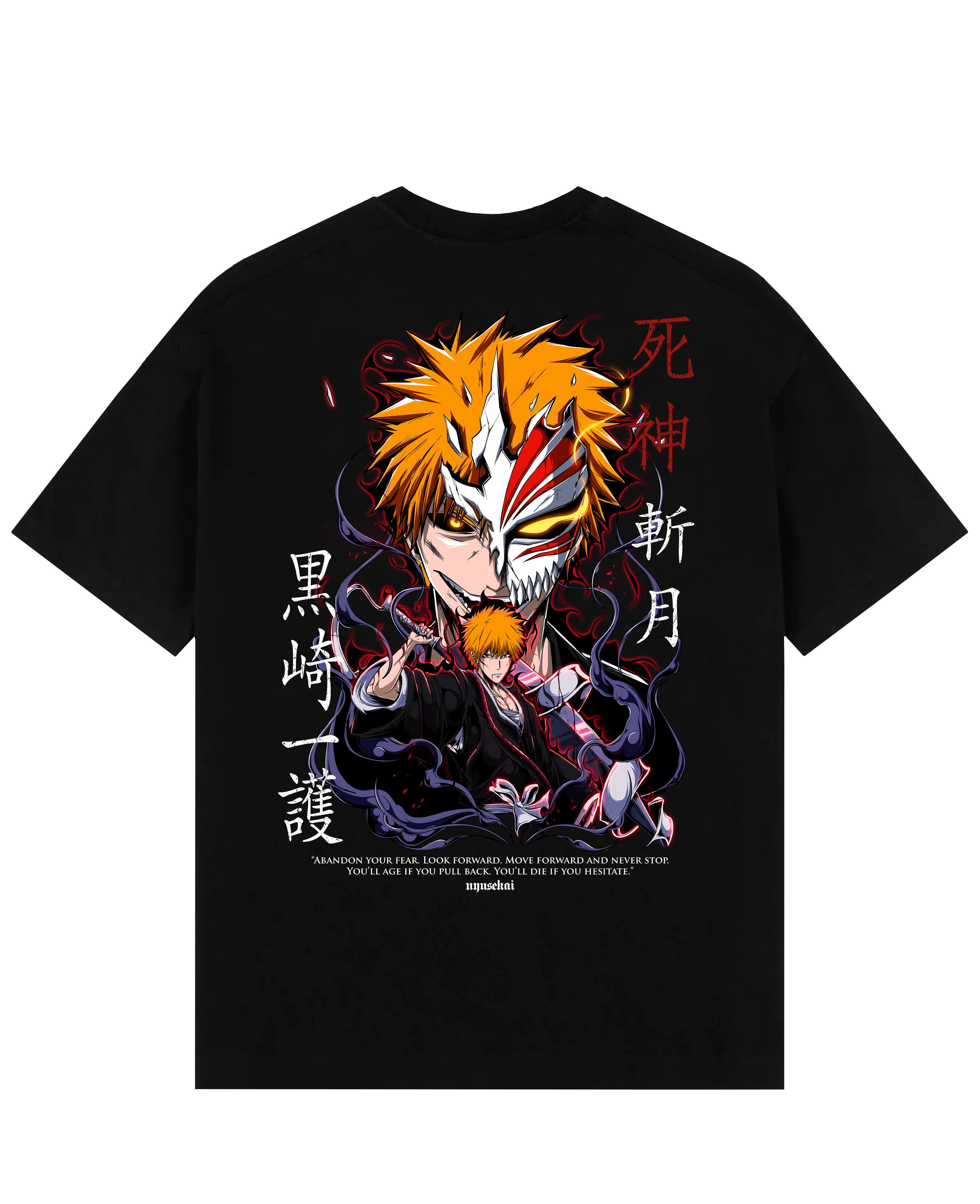Morukai "Ichigo Kurosaki Hollow Mask" Bleach Unisex T-Shirt