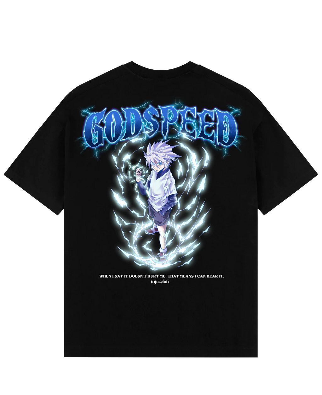 Morukai "Killua Zoldyck Godspeed" Hunter x Hunter Unisex T-Shirt