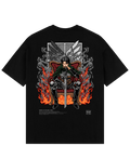Morukai "Levi X Throne - AOT Oversize T-Shirt