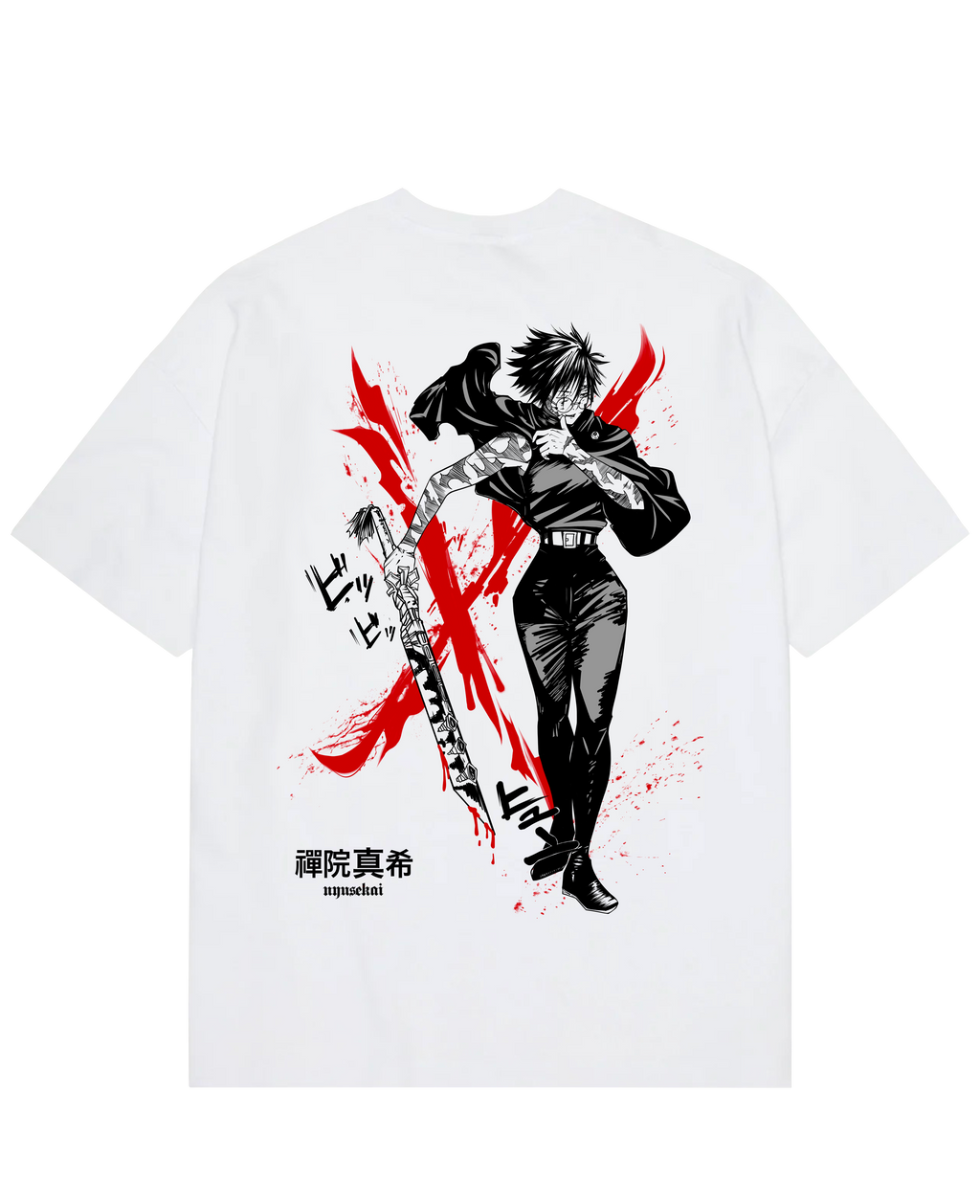 Morukai "Maki X Dragon-Bone - Jujutsu Kaisen Oversized T-Shirt