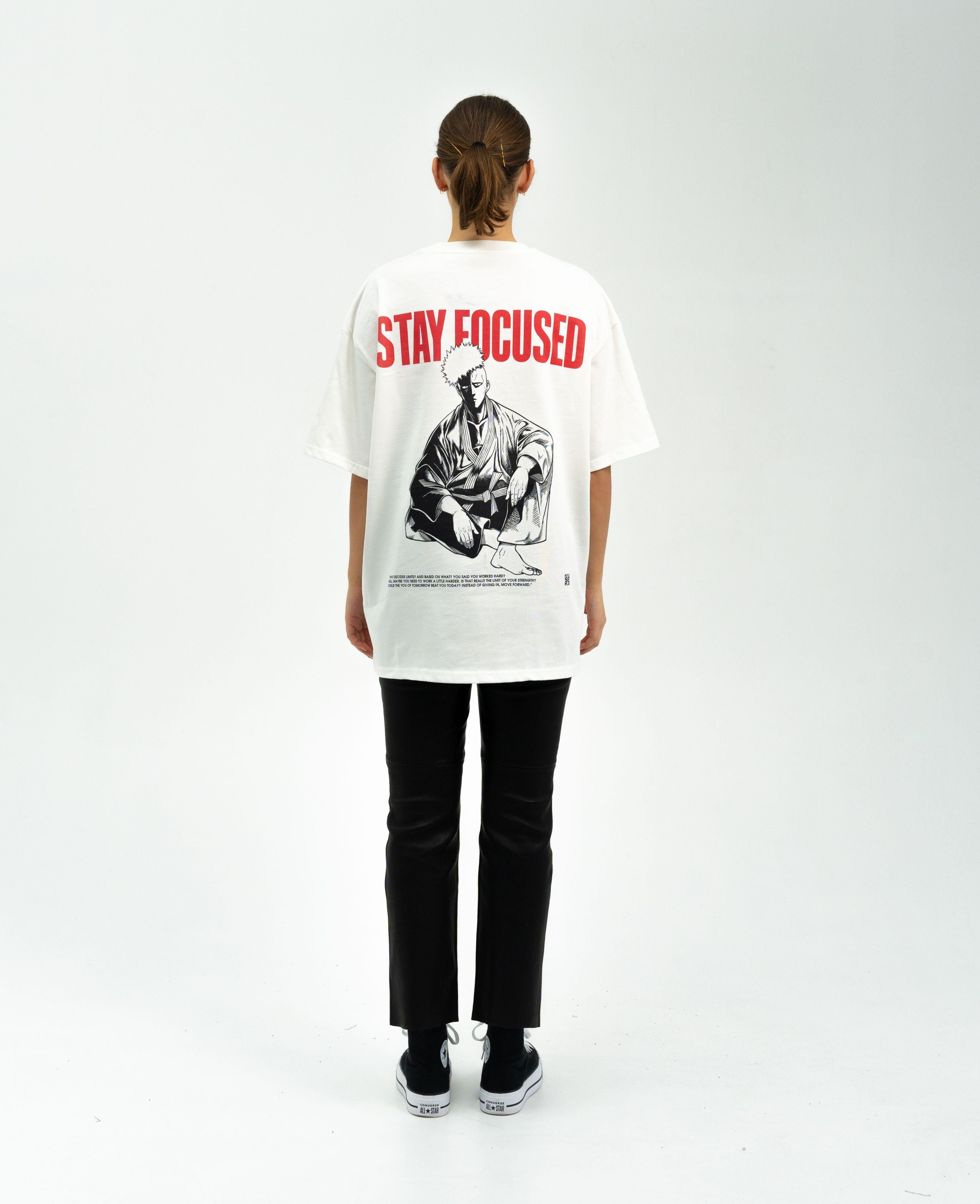Morukai "Saitama Stay Focused" One Punch Man Unisex T-Shirt